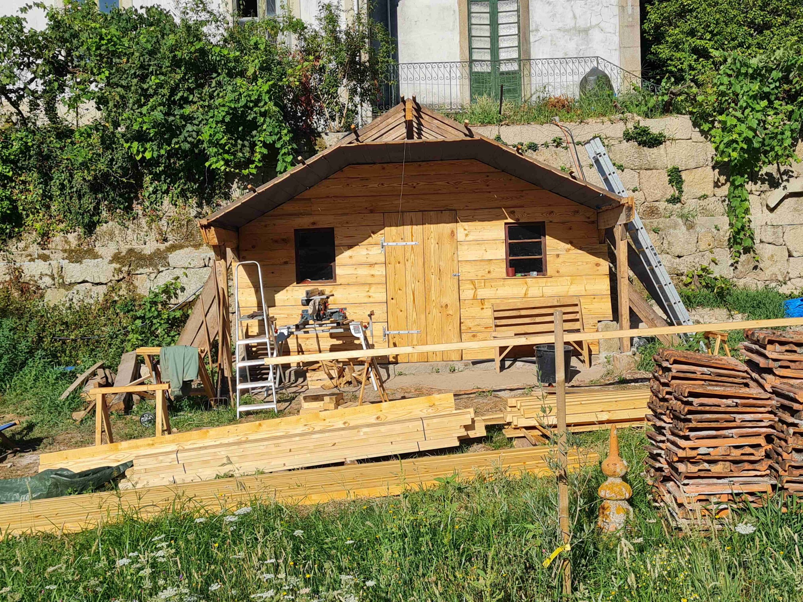 The garden shed, Gartenschuppen