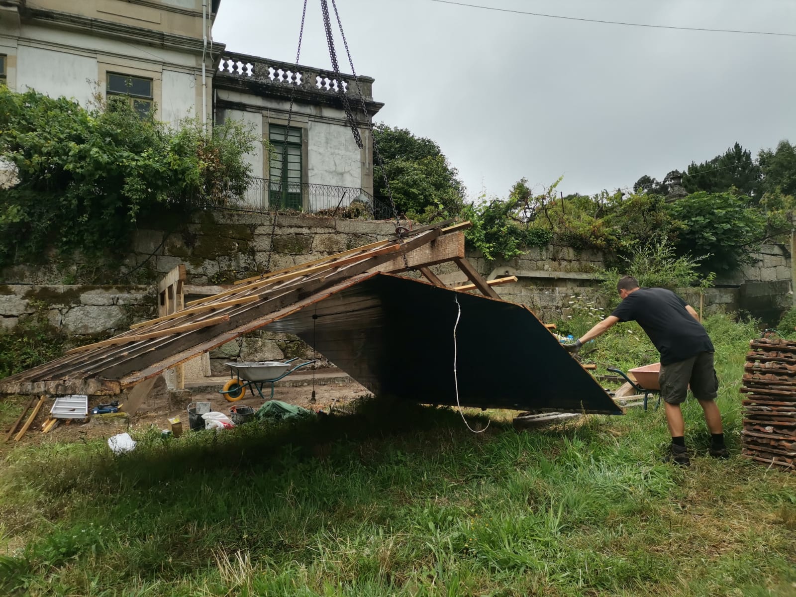 Dacharbeiten Roof work