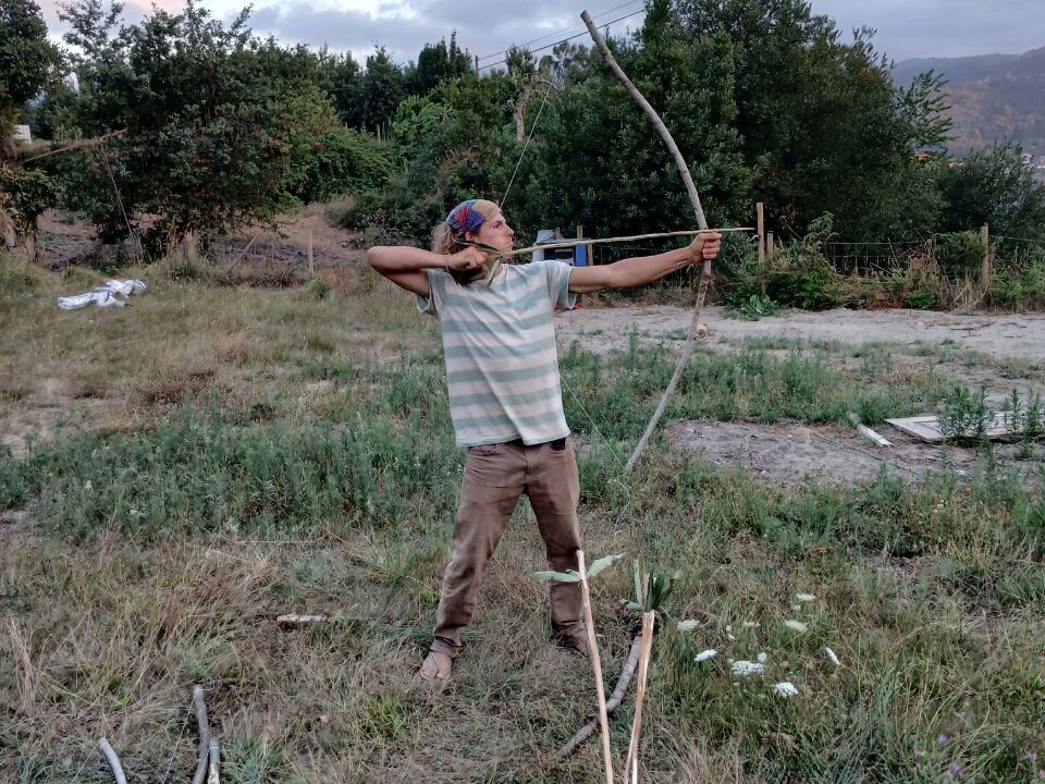 Bogenschießen auf Valdonedo