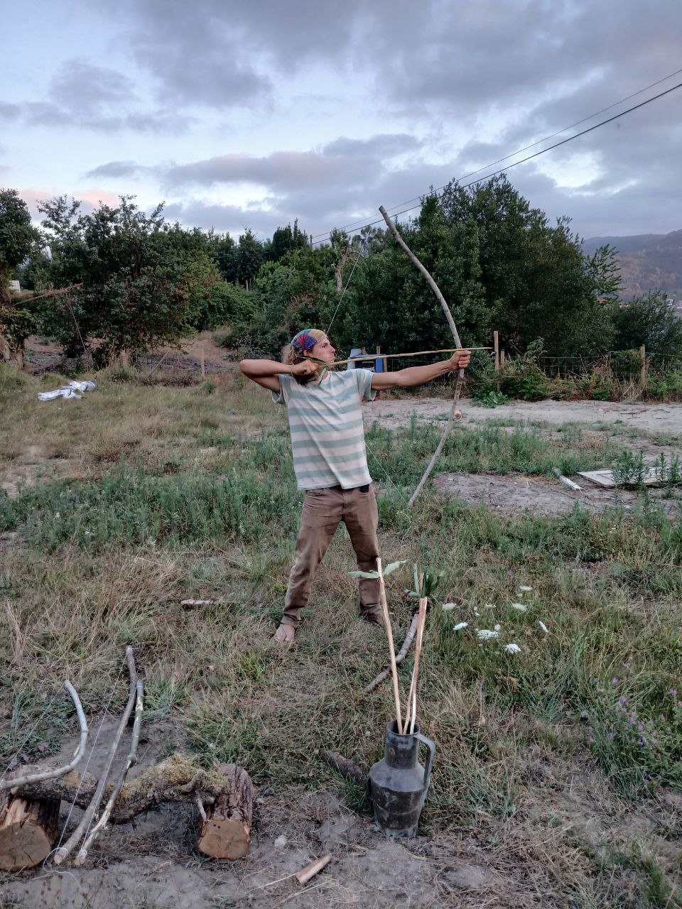 Bogenschießen auf Valdonedo